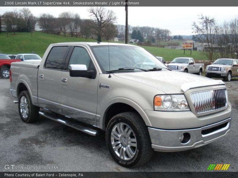 Smokestone Metallic / Light Parchment 2006 Lincoln Mark LT SuperCrew 4x4