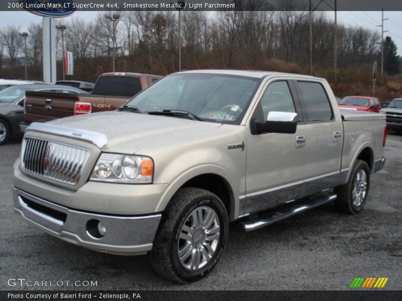 Smokestone Metallic / Light Parchment 2006 Lincoln Mark LT SuperCrew 4x4