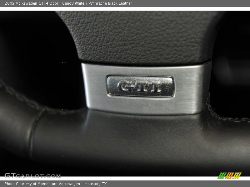 Candy White / Anthracite Black Leather 2009 Volkswagen GTI 4 Door