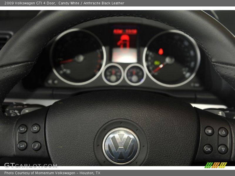 Candy White / Anthracite Black Leather 2009 Volkswagen GTI 4 Door