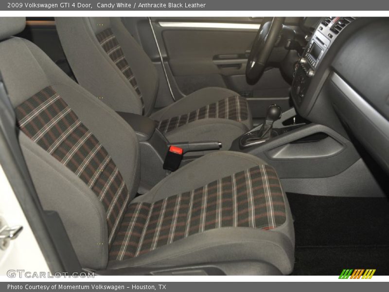 Candy White / Anthracite Black Leather 2009 Volkswagen GTI 4 Door