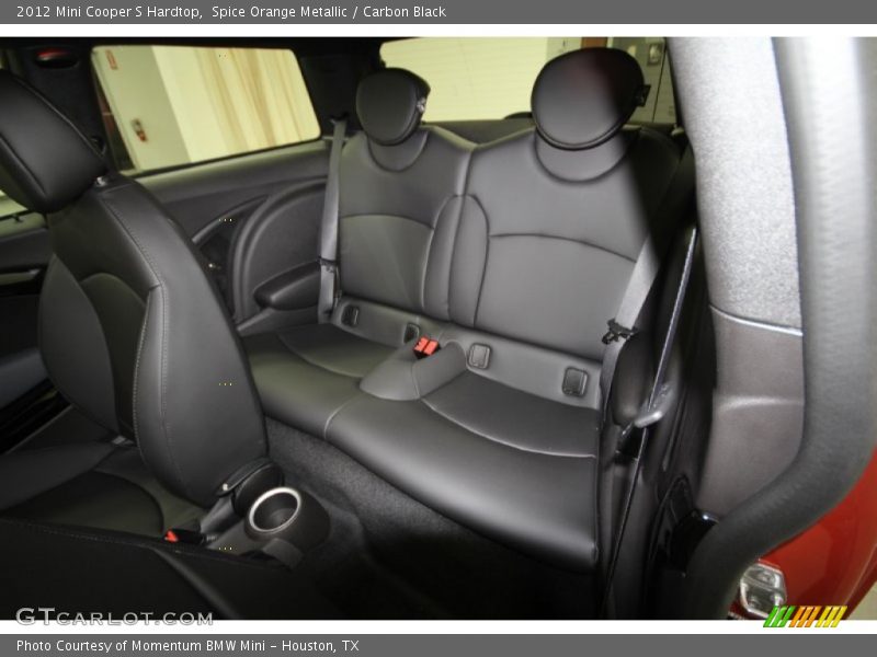 Spice Orange Metallic / Carbon Black 2012 Mini Cooper S Hardtop