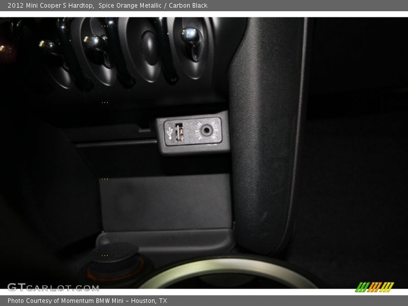 Spice Orange Metallic / Carbon Black 2012 Mini Cooper S Hardtop