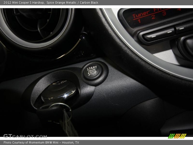 Spice Orange Metallic / Carbon Black 2012 Mini Cooper S Hardtop