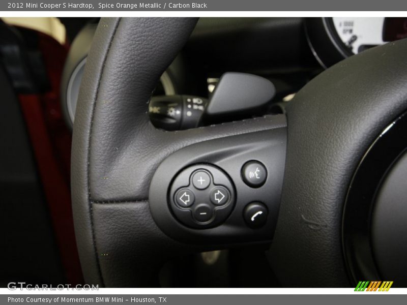 Spice Orange Metallic / Carbon Black 2012 Mini Cooper S Hardtop