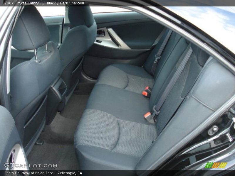 Black / Dark Charcoal 2007 Toyota Camry SE