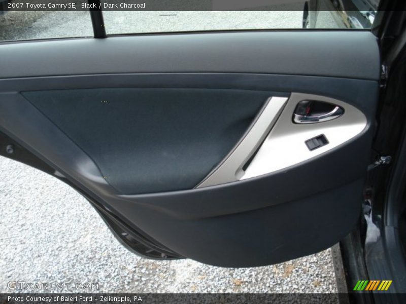 Black / Dark Charcoal 2007 Toyota Camry SE