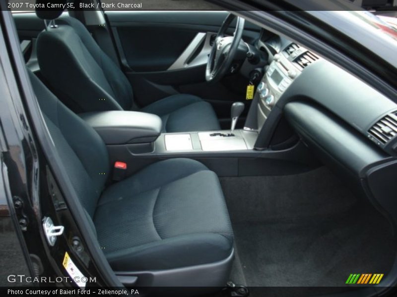 Black / Dark Charcoal 2007 Toyota Camry SE