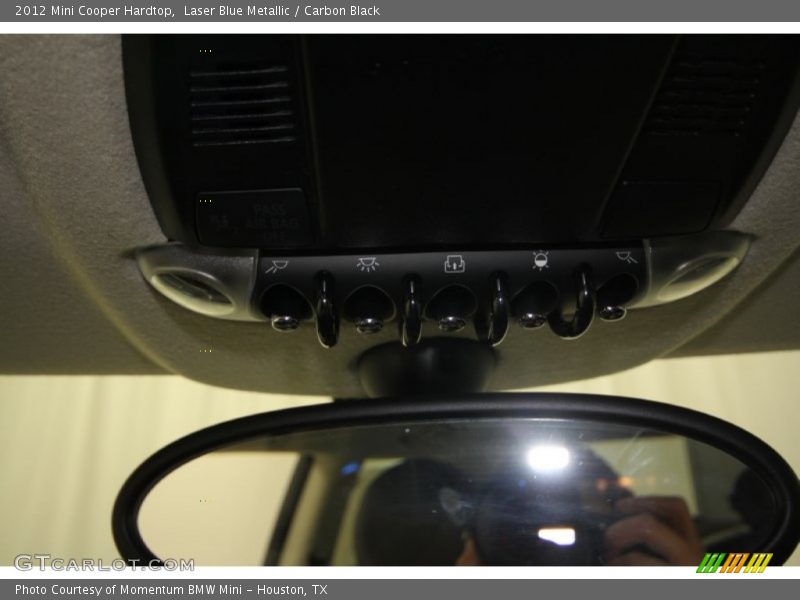 Laser Blue Metallic / Carbon Black 2012 Mini Cooper Hardtop