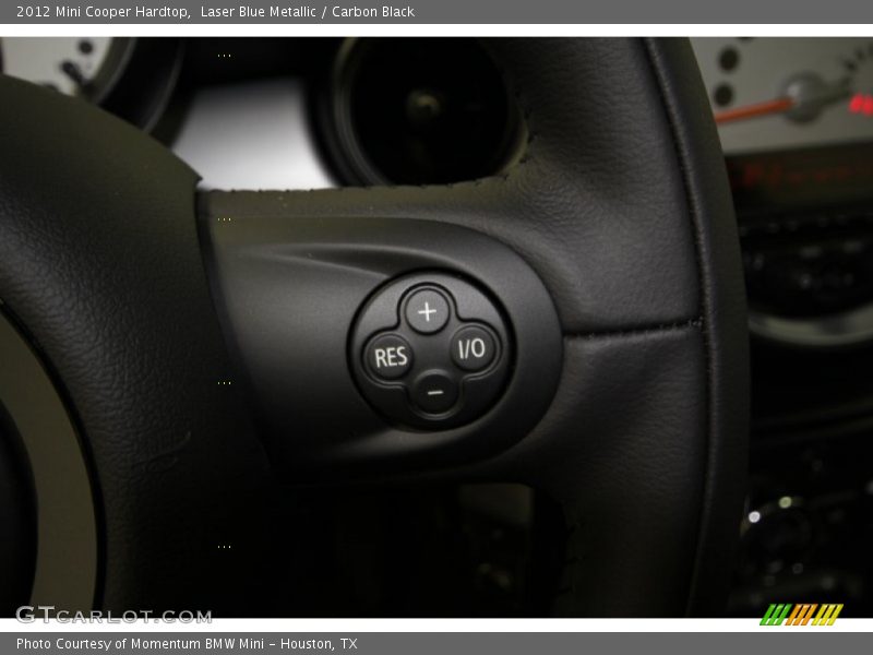 Laser Blue Metallic / Carbon Black 2012 Mini Cooper Hardtop