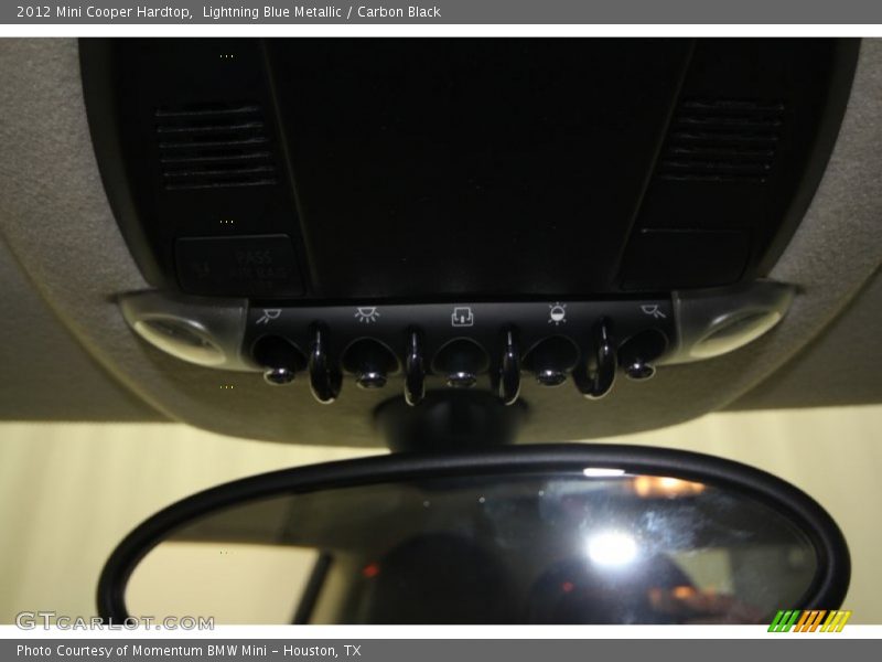 Lightning Blue Metallic / Carbon Black 2012 Mini Cooper Hardtop