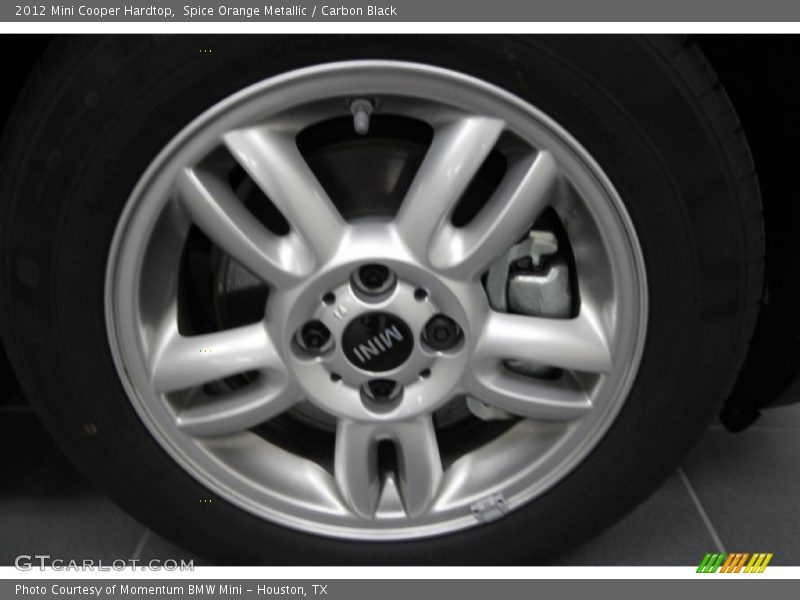 Spice Orange Metallic / Carbon Black 2012 Mini Cooper Hardtop