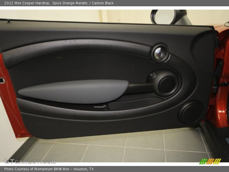 Spice Orange Metallic / Carbon Black 2012 Mini Cooper Hardtop