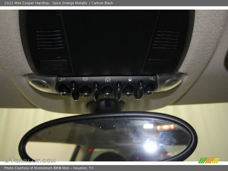 Spice Orange Metallic / Carbon Black 2012 Mini Cooper Hardtop