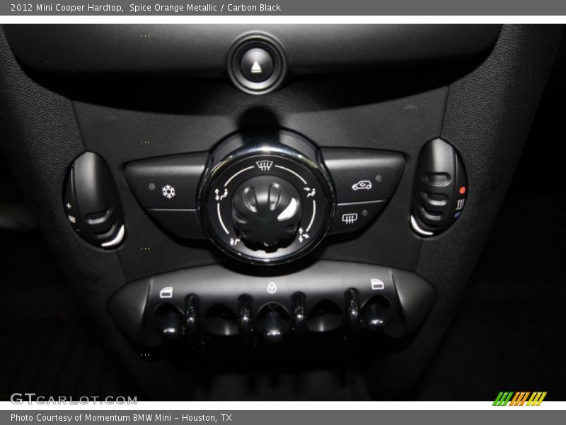 Spice Orange Metallic / Carbon Black 2012 Mini Cooper Hardtop
