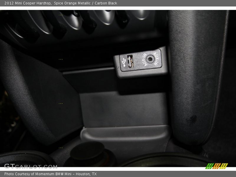 Spice Orange Metallic / Carbon Black 2012 Mini Cooper Hardtop