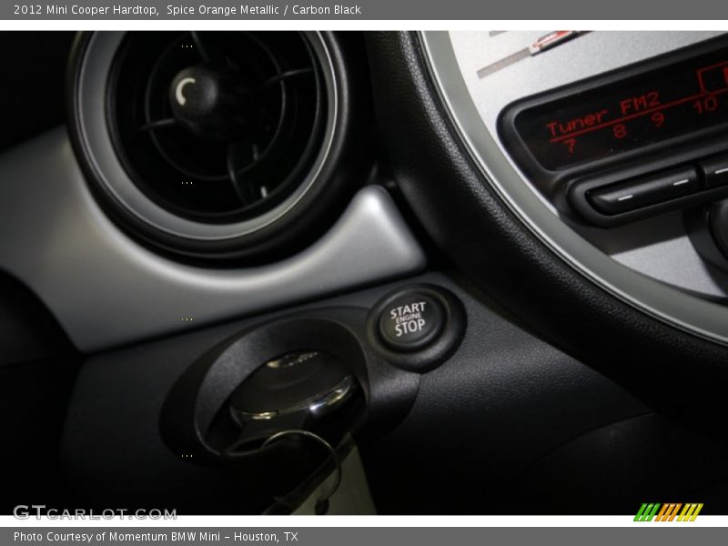 Spice Orange Metallic / Carbon Black 2012 Mini Cooper Hardtop
