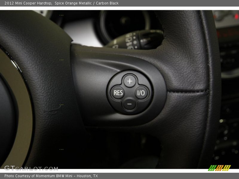 Spice Orange Metallic / Carbon Black 2012 Mini Cooper Hardtop