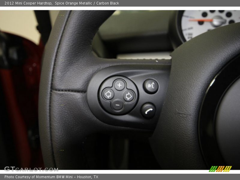 Spice Orange Metallic / Carbon Black 2012 Mini Cooper Hardtop