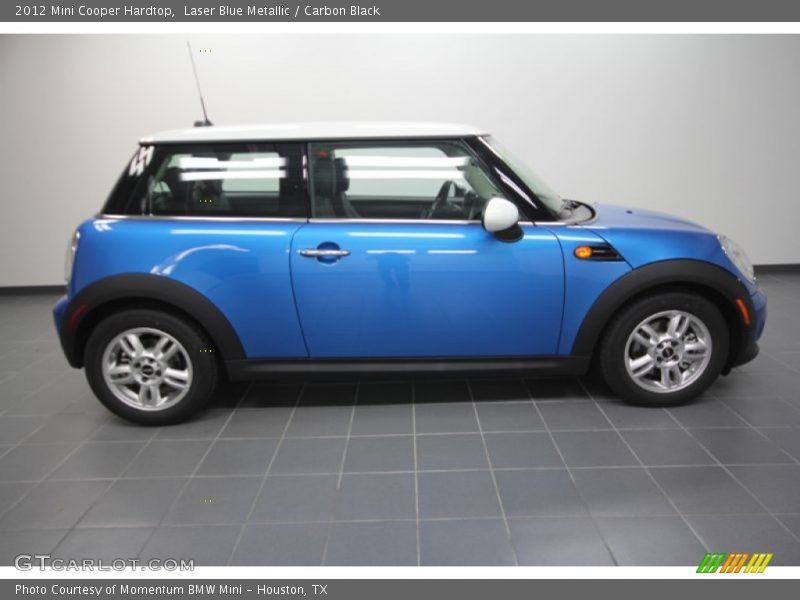 Laser Blue Metallic / Carbon Black 2012 Mini Cooper Hardtop