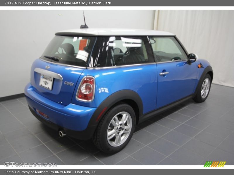 Laser Blue Metallic / Carbon Black 2012 Mini Cooper Hardtop