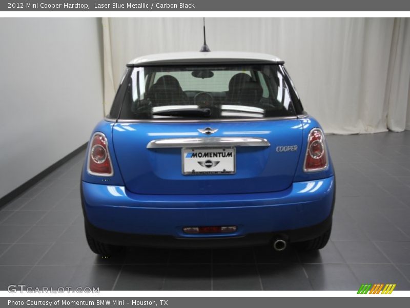 Laser Blue Metallic / Carbon Black 2012 Mini Cooper Hardtop