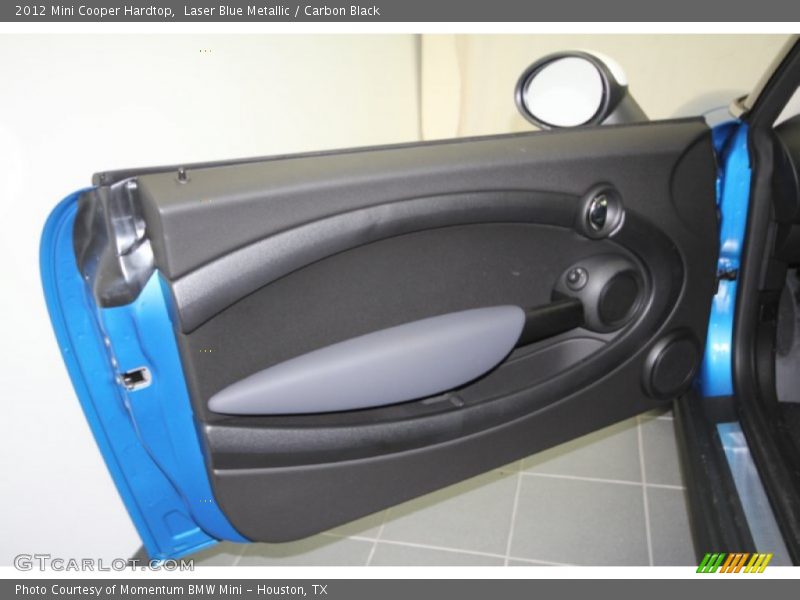 Laser Blue Metallic / Carbon Black 2012 Mini Cooper Hardtop