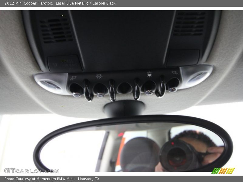Laser Blue Metallic / Carbon Black 2012 Mini Cooper Hardtop