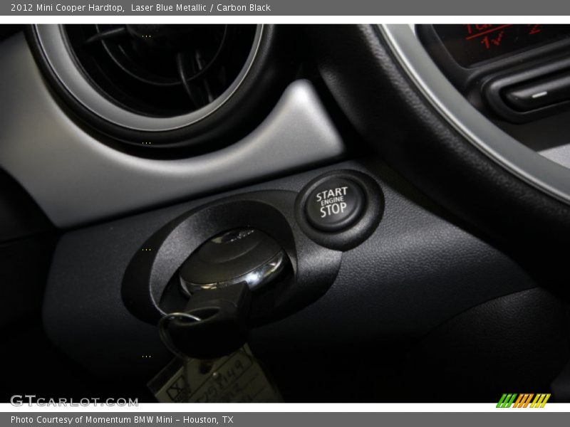Laser Blue Metallic / Carbon Black 2012 Mini Cooper Hardtop