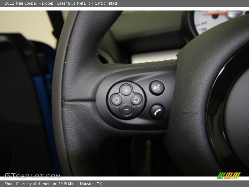 Laser Blue Metallic / Carbon Black 2012 Mini Cooper Hardtop
