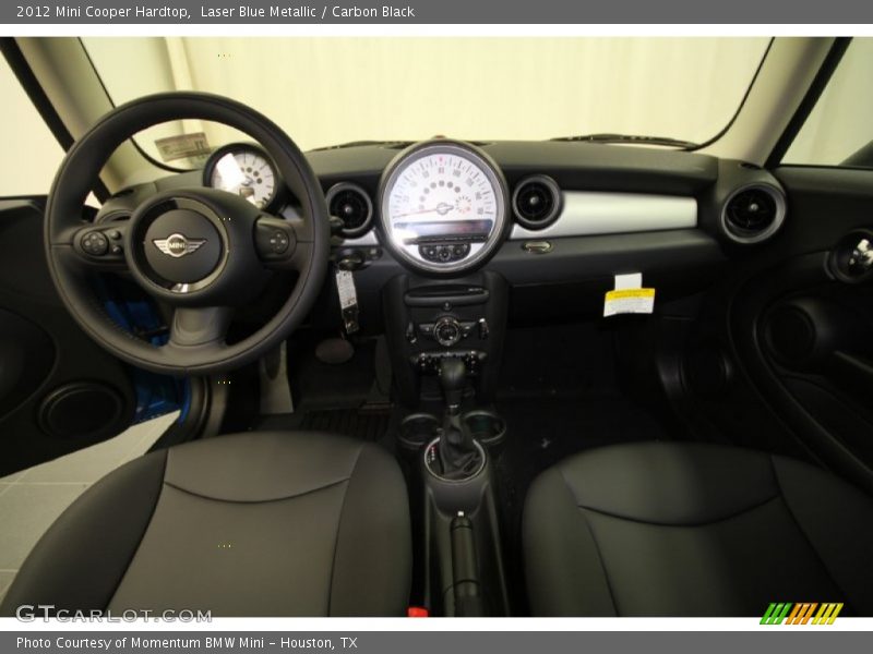 Laser Blue Metallic / Carbon Black 2012 Mini Cooper Hardtop