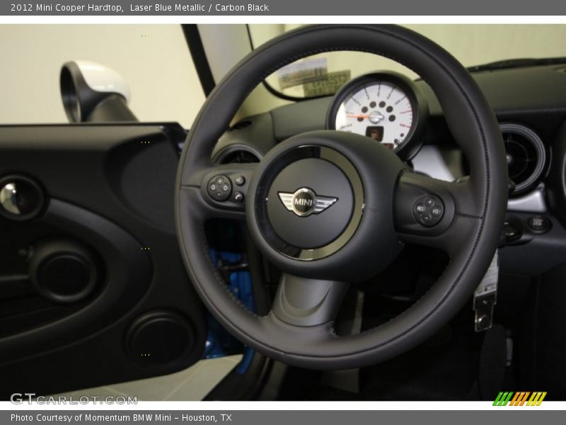Laser Blue Metallic / Carbon Black 2012 Mini Cooper Hardtop