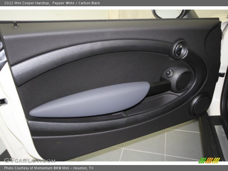 Pepper White / Carbon Black 2012 Mini Cooper Hardtop