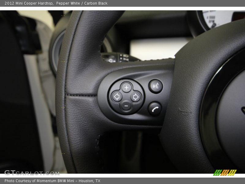 Pepper White / Carbon Black 2012 Mini Cooper Hardtop