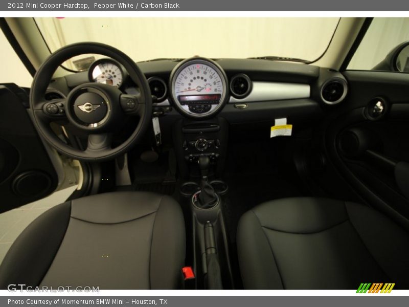 Pepper White / Carbon Black 2012 Mini Cooper Hardtop