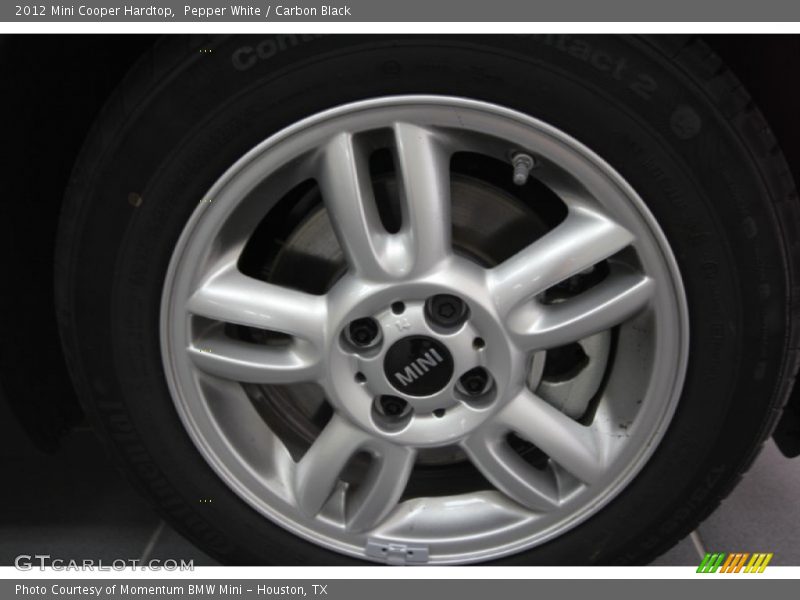Pepper White / Carbon Black 2012 Mini Cooper Hardtop