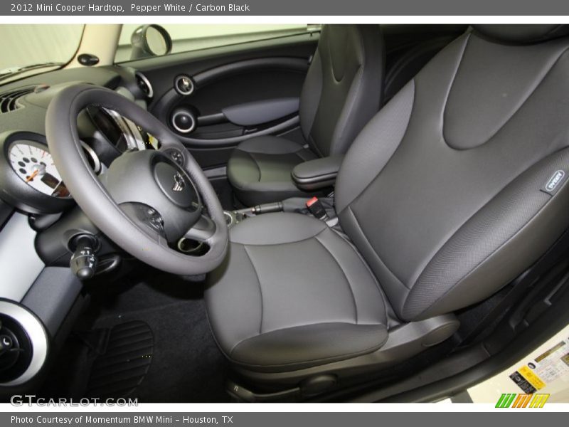 Pepper White / Carbon Black 2012 Mini Cooper Hardtop