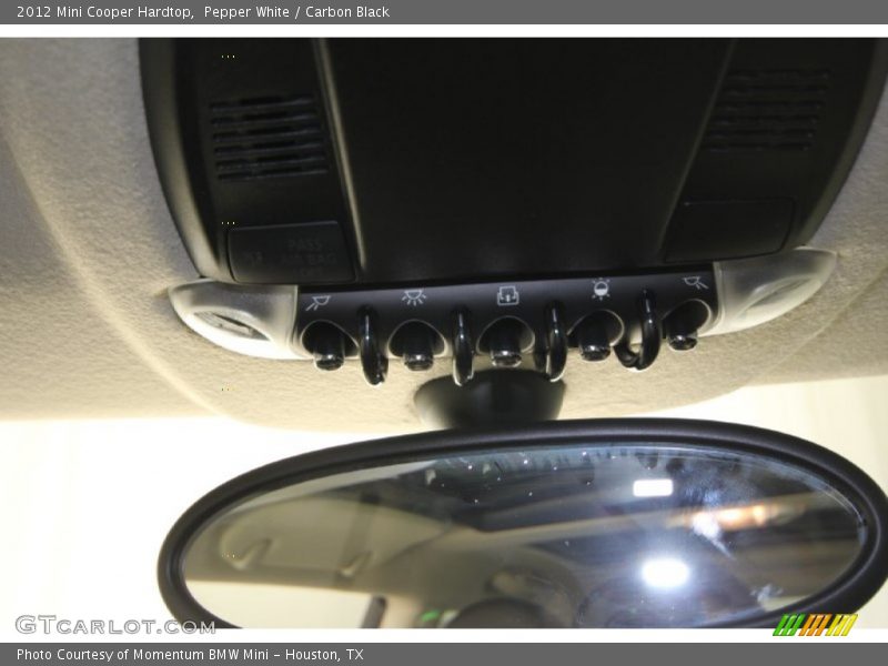 Pepper White / Carbon Black 2012 Mini Cooper Hardtop