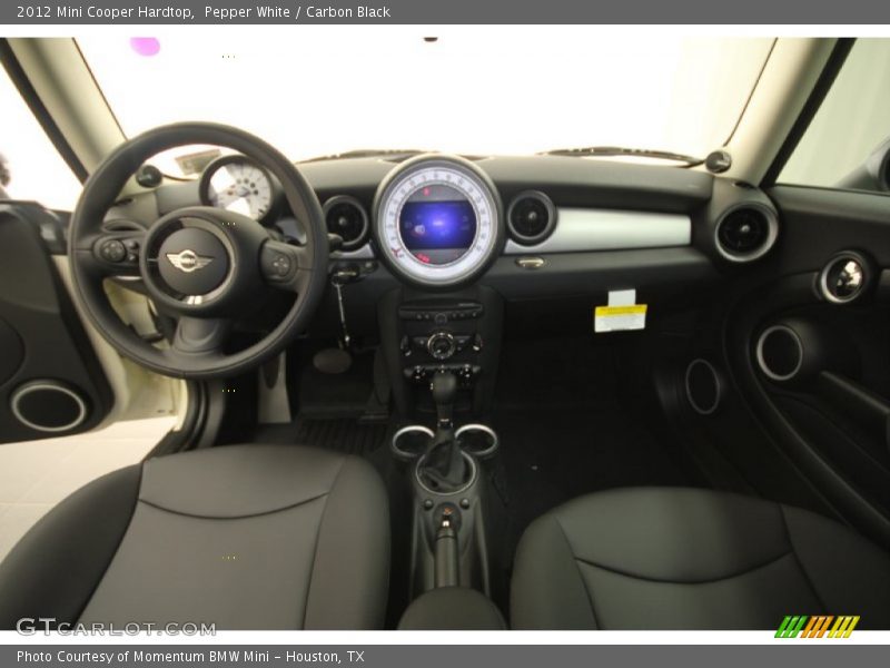 Pepper White / Carbon Black 2012 Mini Cooper Hardtop