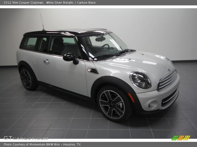 White Silver Metallic / Carbon Black 2012 Mini Cooper Clubman