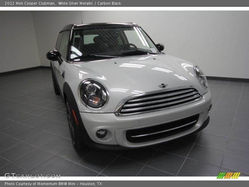 White Silver Metallic / Carbon Black 2012 Mini Cooper Clubman
