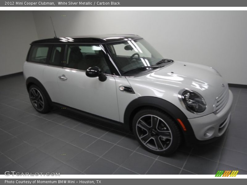 White Silver Metallic / Carbon Black 2012 Mini Cooper Clubman