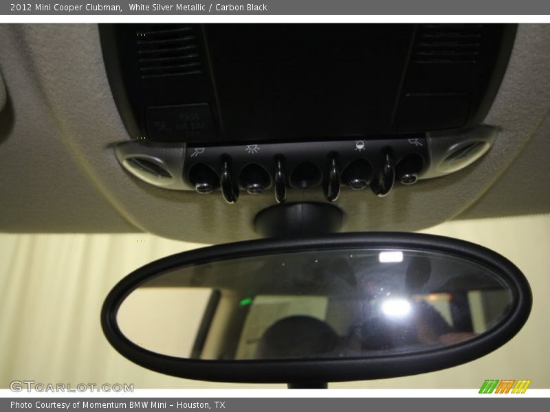 White Silver Metallic / Carbon Black 2012 Mini Cooper Clubman