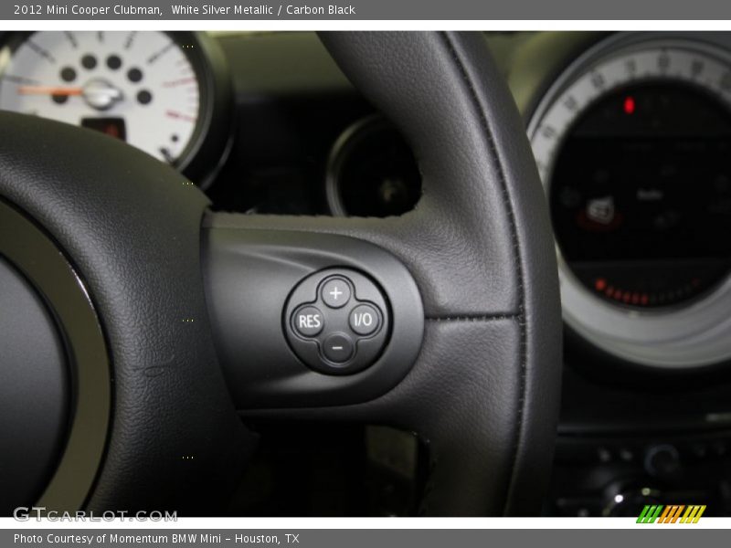 White Silver Metallic / Carbon Black 2012 Mini Cooper Clubman