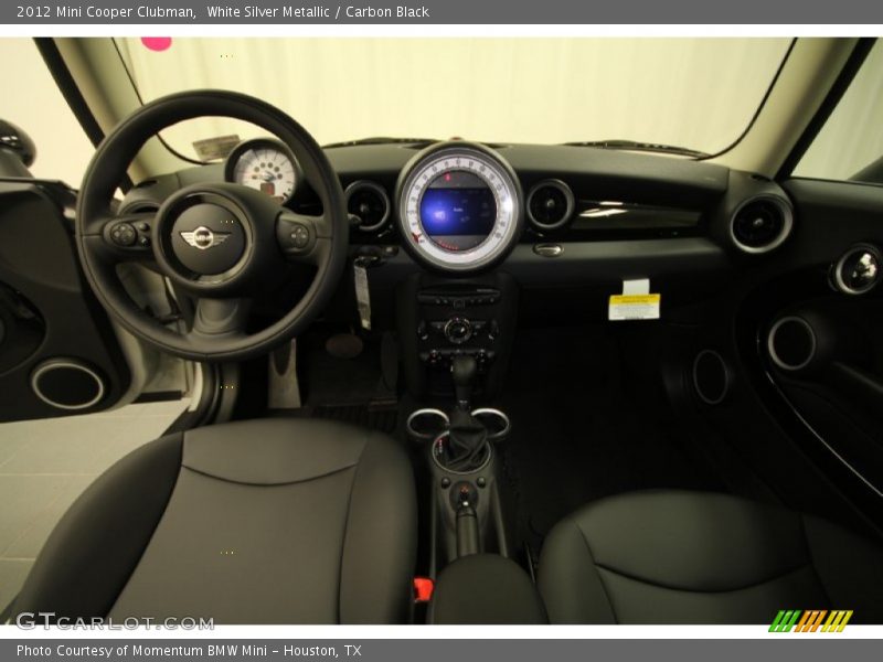 White Silver Metallic / Carbon Black 2012 Mini Cooper Clubman