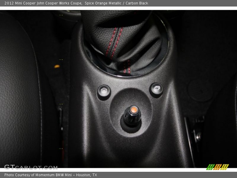 Spice Orange Metallic / Carbon Black 2012 Mini Cooper John Cooper Works Coupe