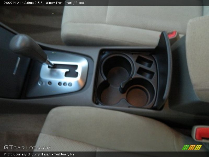 Winter Frost Pearl / Blond 2009 Nissan Altima 2.5 S