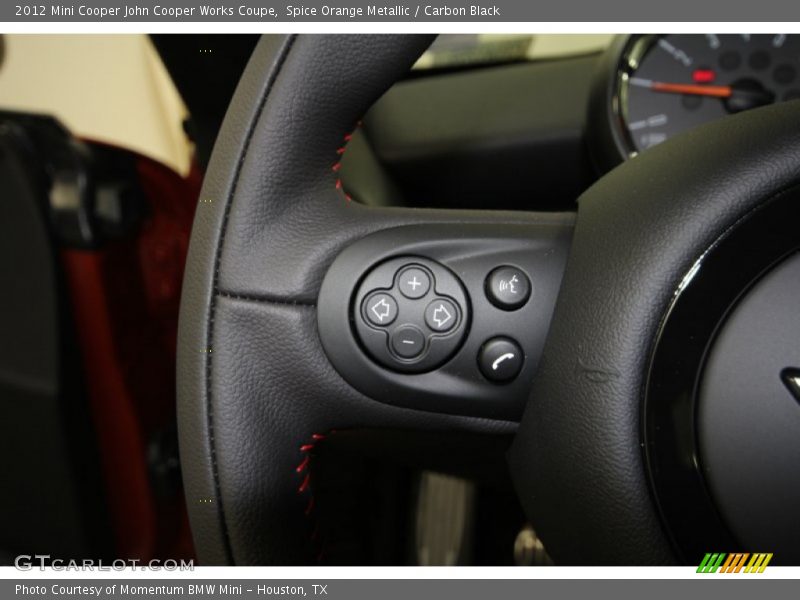 Spice Orange Metallic / Carbon Black 2012 Mini Cooper John Cooper Works Coupe