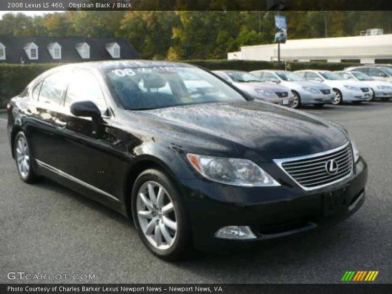 Front 3/4 View of 2008 LS 460