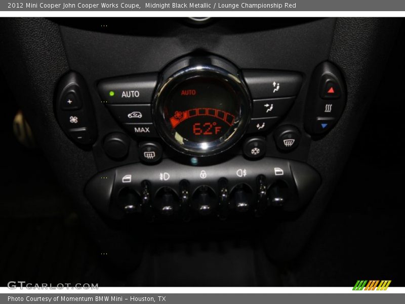 Midnight Black Metallic / Lounge Championship Red 2012 Mini Cooper John Cooper Works Coupe